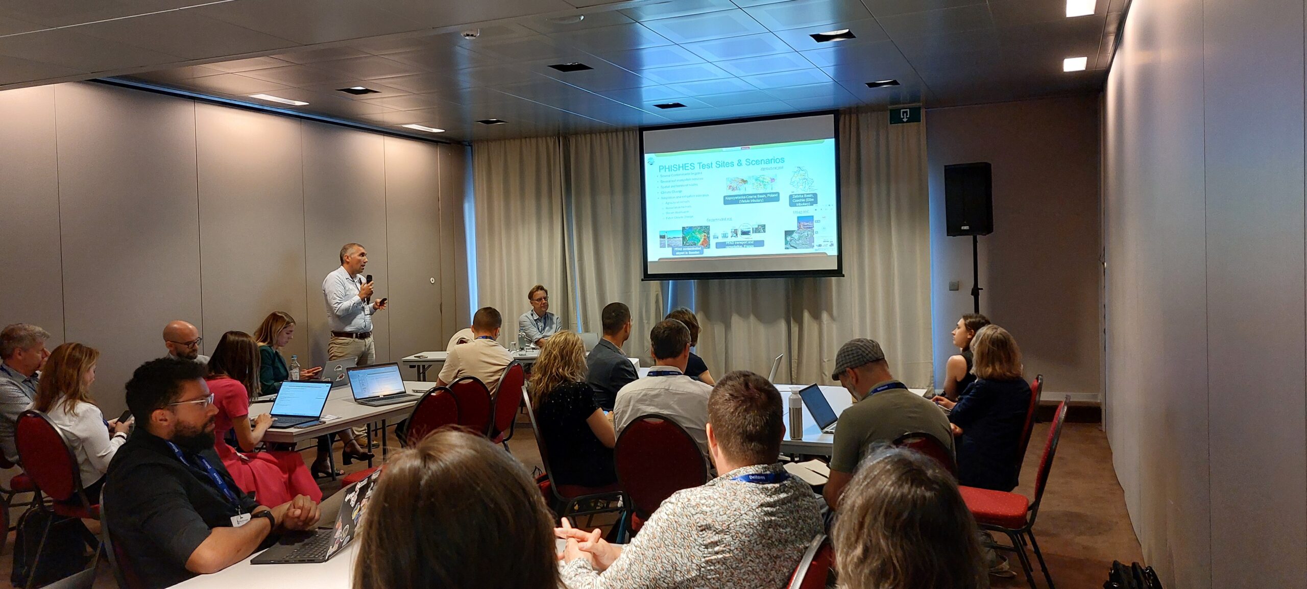 PHISHES at the 40th edition of the AQUACONSOIL conference celebrating four decades of innovation and collaboration in soil and water management