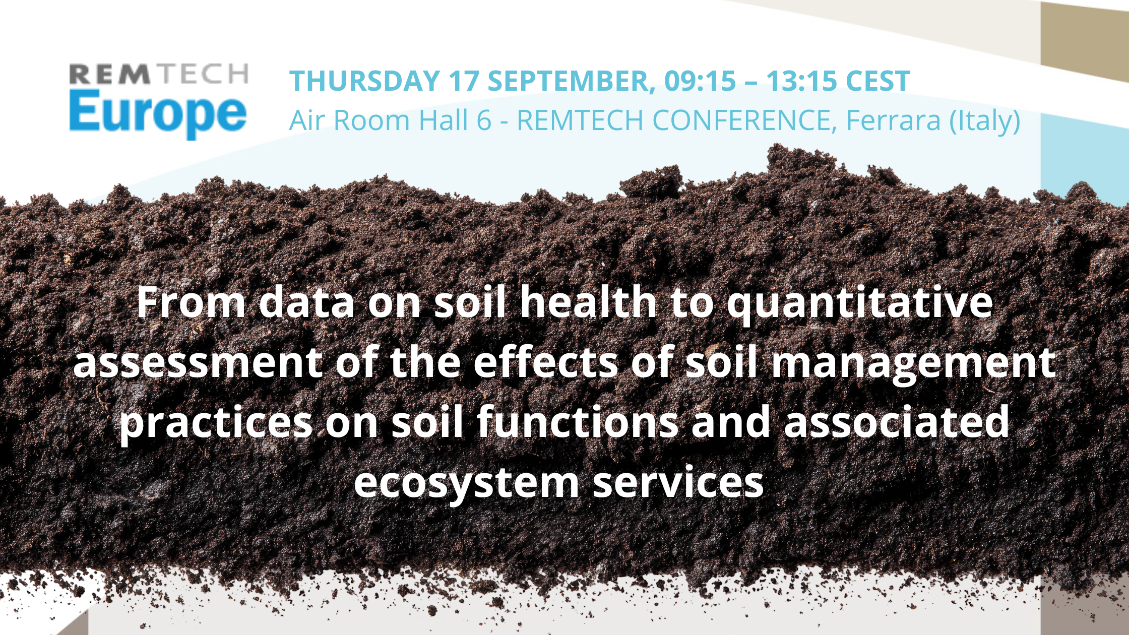 From data on soil health to quantitative assessment of the effects of soil management practices on soil functions and associated ecosystem services